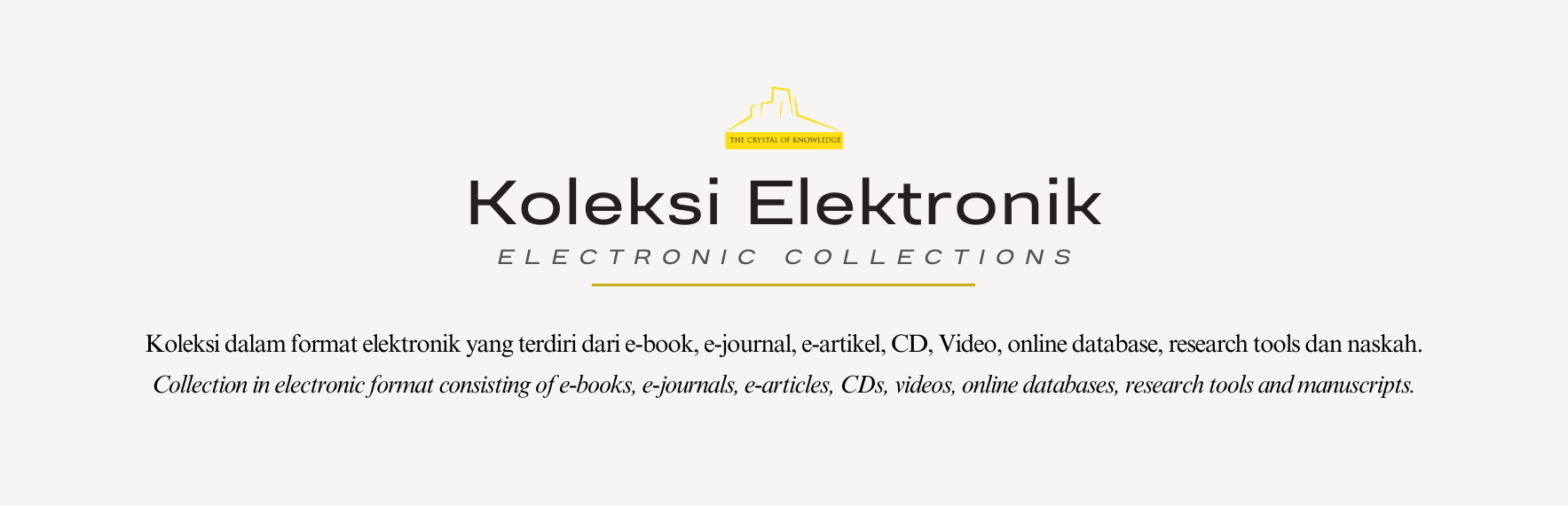 Koleksi Elektronik